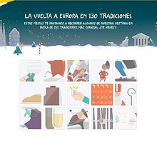 Acción Navidad Vueling 2016. Un proyecto de Cop y writing de Itziar Oteo Campo - 03.01.2017