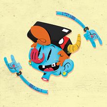 Cool demon kid. Un proyecto de Cómic, Diseño e Ilustración tradicional de Miguel Eduardo Torres Barreto - 03.01.2017