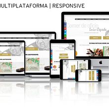 Sitio Web | RESPONSIVE: www.comerdeoficio.com. Un progetto di Consulenza creativa, Web development, Design, Web design, Marketing, Pubblicità e Social media di Eduardo García Indurria - 19.01.2016