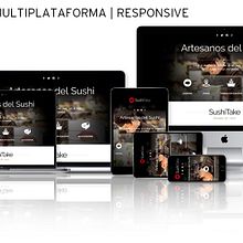 Sitio Web | RESPONSIVE: www.sushitake.es. Un progetto di Consulenza creativa, Web development, Design, Web design, Marketing, Pubblicità e Social media di Eduardo García Indurria - 10.04.2016