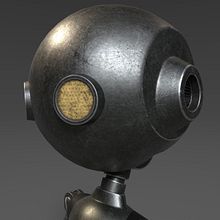 Robot. 3D, Animation, and Design project by Víctor Plazas Expósito - 09.30.2017