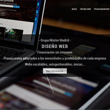 www.grupomastermadrid.com. Un progetto di Web development e Web design di Juan Jose Lopez Roldan - 18.12.2016