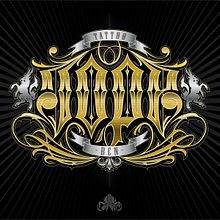 Lettering Jope Tattoo Bcn. Un proyecto de Br, ing e Identidad y Lettering de Jope * - 05.03.2018