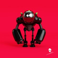 Mi Proyecto personajes de football americano Y ROBOT. Un progetto di Animazione, 3D, Design, Character design e Scultura di Juan Diego Chacón Solís - 12.01.2017