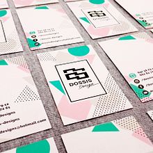 DOSSIS design, branding. Br, ing, Identit, and Graphic Design project by Amaia Zaitegi - 10.19.2016