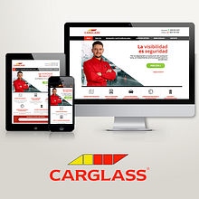 Carglass®. Un progetto di Web design e UX / UI di Borja Cabeza Cabello - 31.12.2016