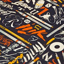 World of Letters. Calligraph, Product Design, Graphic Design, and Traditional illustration project by Yani&Guille - 01.09.2017
