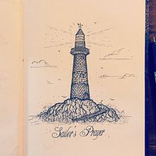 Sailor's Prayer. Graphic Design, and Traditional illustration project by Pablo Barrera Martinez - 01.09.2017