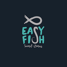 Logotipo e imagen de marca EasyFish. Br, ing, Identit, Art Direction, Graphic Design, and Web Design project by Araceli Sánchez - 10.31.2016