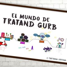EL MUNDO DE TATRAND GURB_Motion Graphics . Motion Graphics projeto de Tatyana Ortega Catalá - 10.01.2017