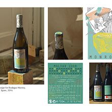 Bodegas La Casa de Monroy. Artes plásticas, Design, e Design gráfico projeto de hannah_haffmans - 11.01.2017