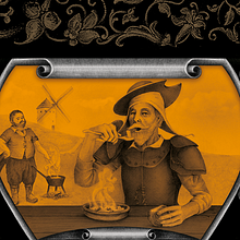 Ilustración para Crema Castellana de Productos Manchegos.. Projekt z dziedziny Projektowanie graficzne, Trad, c i jna ilustracja użytkownika Dynamai Branding - 11.01.2017