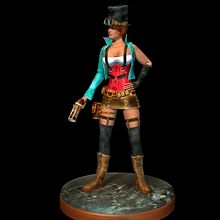 Juliet Steampunk. 3D project by Javier García Gómez - 01.12.2017