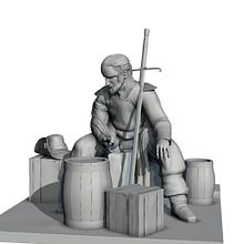Soldado Tercio Español. 3D project by Javier García Gómez - 01.12.2017