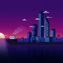 Moving the city. Un proyecto de Bellas Artes, Diseño e Ilustración tradicional de Javi Travi - 12.01.2017
