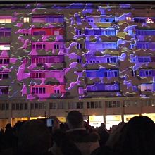 Festival de videomapping Pescara, fin de año 2016. Video, and Motion Graphics project by Alvaro Muñozledo - 01.13.2017