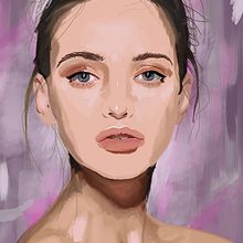 María . Graphic Design, Traditional illustration, and Painting project by Mariam Tronchoni Costa - 01.13.2017