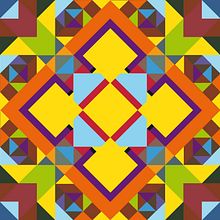 Adivinador de Origami - Folleto. Graphic Design project by Laura Singular - 01.16.2017