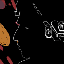 Animación Rotoscopía Videoclip. Animation project by Maro Margulis - 12.19.2016