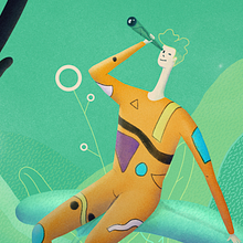 Wild Explorer. Art Direction, Character Design, and Traditional illustration project by Andrea Gendusa - 01.18.2017