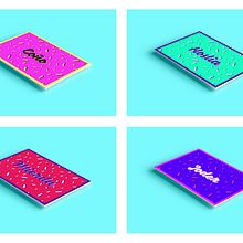 Taco Postales. Design project by Aida Mas - 01.18.2017