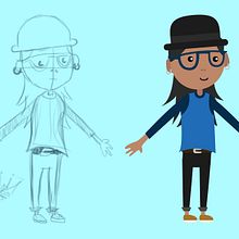 Construye un amigo: del lápiz al movimiento. Animation project by Daniel Garrote - 01.19.2017