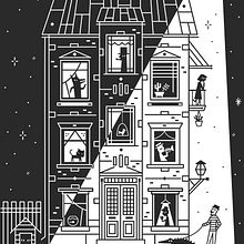 shadows. Een project van Traditionele illustratie van Victoria Fernandez - 19.01.2017