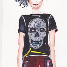 ILUSTRACION MODA. @FACTORIARENTME. Fine Arts, Design, and Traditional illustration project by Belén Pérez López - 01.19.2017