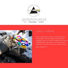 Antropomuebles . % Diana Creativa tarafından hazırlanan Grafik Tasarım, Ve Web Tasarımı projesi - 12.19.2016