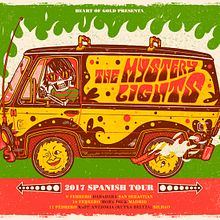 GIGPOSTERS 2016. Art Direction, Graphic Design, and Traditional illustration project by Doctor Juanpa - 01.19.2017