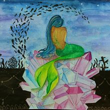 El principio. Calligraph, and Traditional illustration project by Priscila Victoria - 01.20.2017