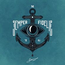 S E M P E R • F I D E L I S. Design, and Traditional illustration project by Max Gener Espasa - 01.19.2017