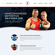 Mancomunidad deportiva Navarra sur. Un proyecto de Desarrollo Web de Iñaki Ray - 09.01.2017