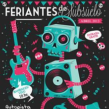 Feriantes de Subsuelo . % Leila Argul tarafından hazırlanan Sanat Yönetmenliği, Grafik Tasarım, Ola, lar, Geleneksel illüstras, Ve on projesi - 12.31.2012