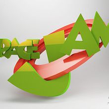 LOGO SPACE JAM. 3D project by ENMANUEL RONDON - 02.07.2018