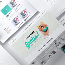 Decotarte. Sitio web. Un proyecto de Diseño Web de Iñaki Ray - 22.01.2017