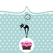 Greedy Cat Cakes - branding. Graphic Design, Traditional illustration, Br, ing & Identit project by Laura Singular - 01.22.2017