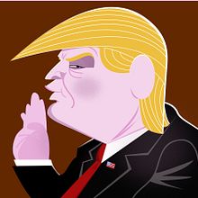 Trump. Un proyecto de Ilustración tradicional de José Ramón Gómez Villate - 22.01.2017