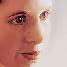 Princesa Leia (Homenaje a Carrie Fisher). Fine Arts project by Jose Antonio Moreno Monsalve - 01.22.2017