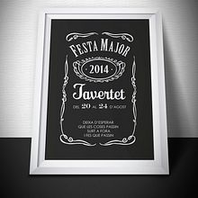 Carteles tipográficos. Un progetto di Design, Illustrazione tradizionale e Tipografia di Bea Santin Sanchez - 28.06.2014