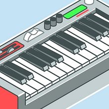 Alesis Micron. Traditional illustration project by Iker J. de los Mozos - 01.23.2017