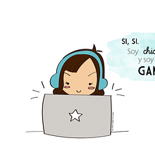 Fondo de Pantalla chica Gamer Ein Projekt aus dem Bereich Grafikdesign von Jessica Tarrío - 23.11.2016