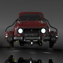 3D Renault 4L. Un progetto di 3D di José Jesús Lucas Díaz - Hellín - 23.01.2017