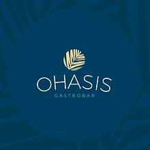 Branding y naming del Gastrobar OHASIS. Br, ing & Identit project by Carla Monguio - 02.04.2016