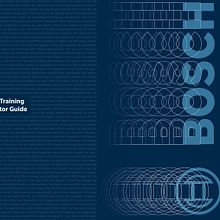 Diseño Guía pra curso de Recursos Humanos para ROCON / Bosch. Un proyecto de Diseño editorial de Rosalina Carrera Amoedo - 24.01.2017