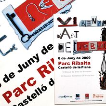 Cartel "VI Biennal d'Art del Rebuig". Un proyecto de Diseño gráfico de Enro - 24.01.2009