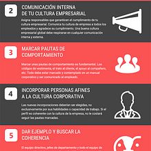 Cómo se construye una cultura empresarial global. Ein Projekt aus dem Bereich Infografik von EAE Business School - 25.01.2017