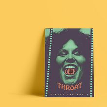 Art of the title, Deep Throat  2016. Art Direction, Animation, Film, Creativit, Poster Design, Graphic Design, Stor, board, Stor, telling, T, and pograph project by Gabriel Robalino Ramírez - 04.14.2016
