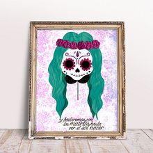Catrina. Design, Traditional illustration, T, and pograph project by Almudena La Orden - 11.25.2015