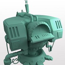 Hard surface terminal. Un proyecto de 3D de Ángela Medina Agulló - 09.01.2017